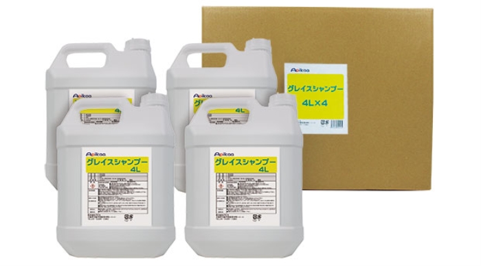 アピカ グレイスシャンプー(泡発泡洗剤) 4L×4