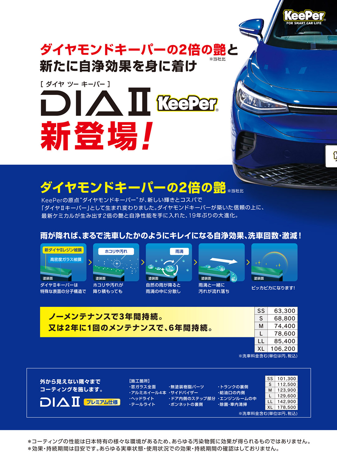 片面チラシ(B5) ダイヤⅡ PK57-30　30枚