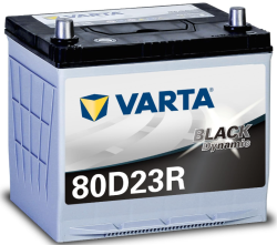 VARTA Black Dynamic 80D23R 充電制御車/標準車