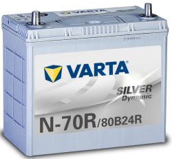 VARTA Silver Dynamic N-70R/80B24R アイドリングストップ車/充電制御車/標準車