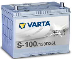 VARTA Silver Dynamic S-100/130D26L アイドリングストップ車/充電制御車/標準車