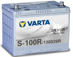 VARTA Silver Dynamic S-100R/130D26R アイドリングストップ車/充電制御車/標準車