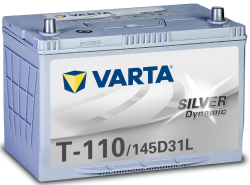 VARTA Silver Dynamic T-110/145D31Lアイドリングストップ車/充電制御車/標準車