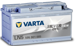 VARTA Silver Dynamic AGM LN5 (595 901 085) 輸入車・国産車用バッテリー アイドリングストップ車/標準車