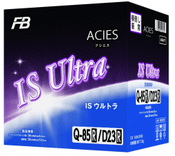 ウルトラバッテリーアシエス(FB：古河電池) アイドリングストップ車用バッテリー Q-85R / D23R 充電制御車対応 ブックモールド極板採用